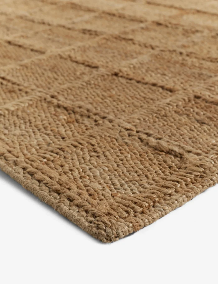 Textured Grid Rug