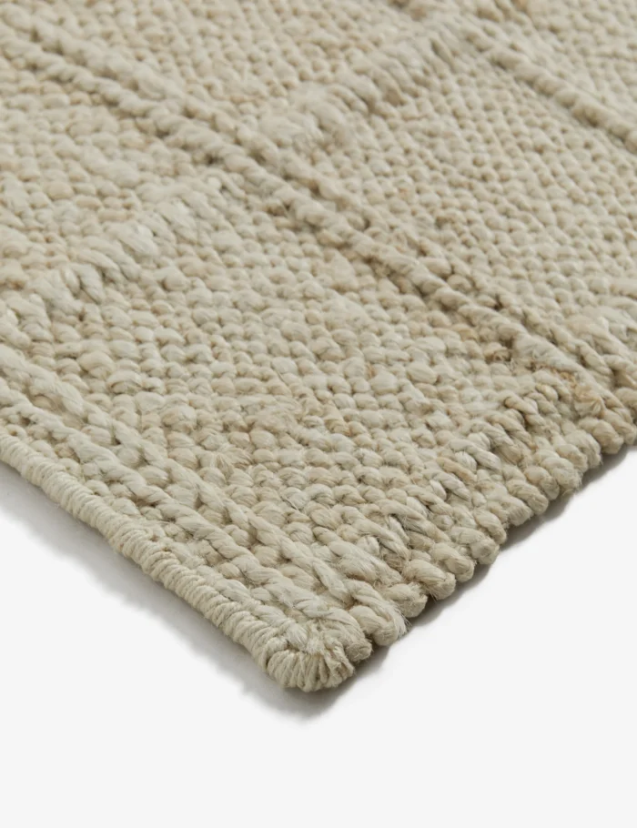 Textured Grid Rug