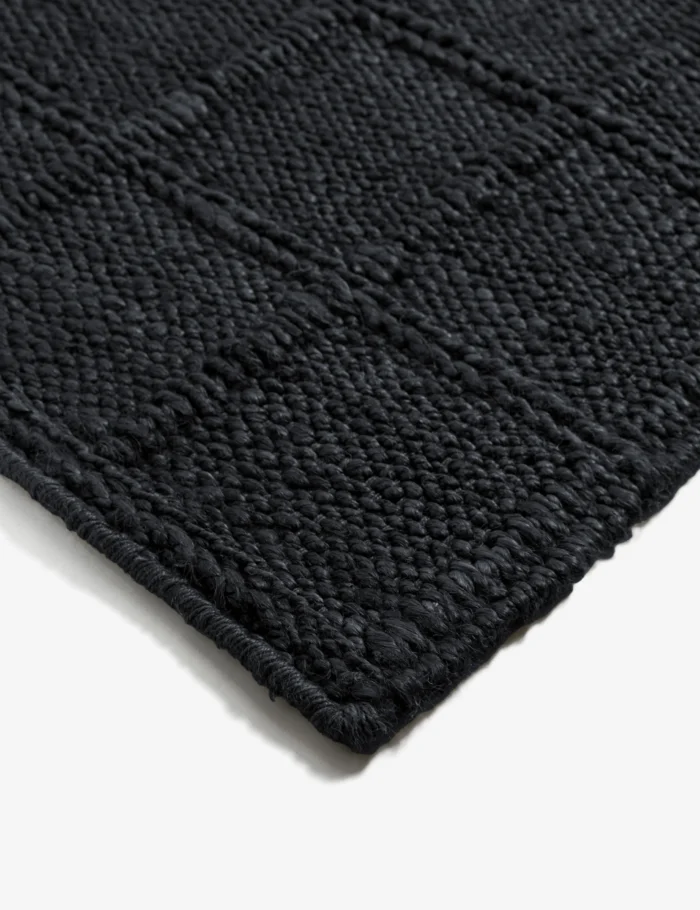 Textured Grid Rug