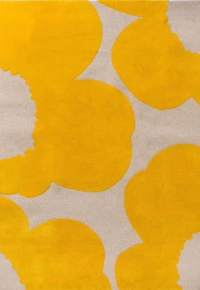 RR WOOL RUG YELLOW