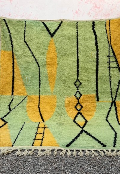 Saffron Moroccan Wool Rug