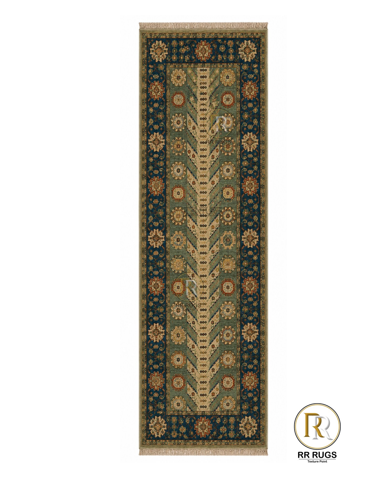 Heritage Chevron Tree of Life Oushak